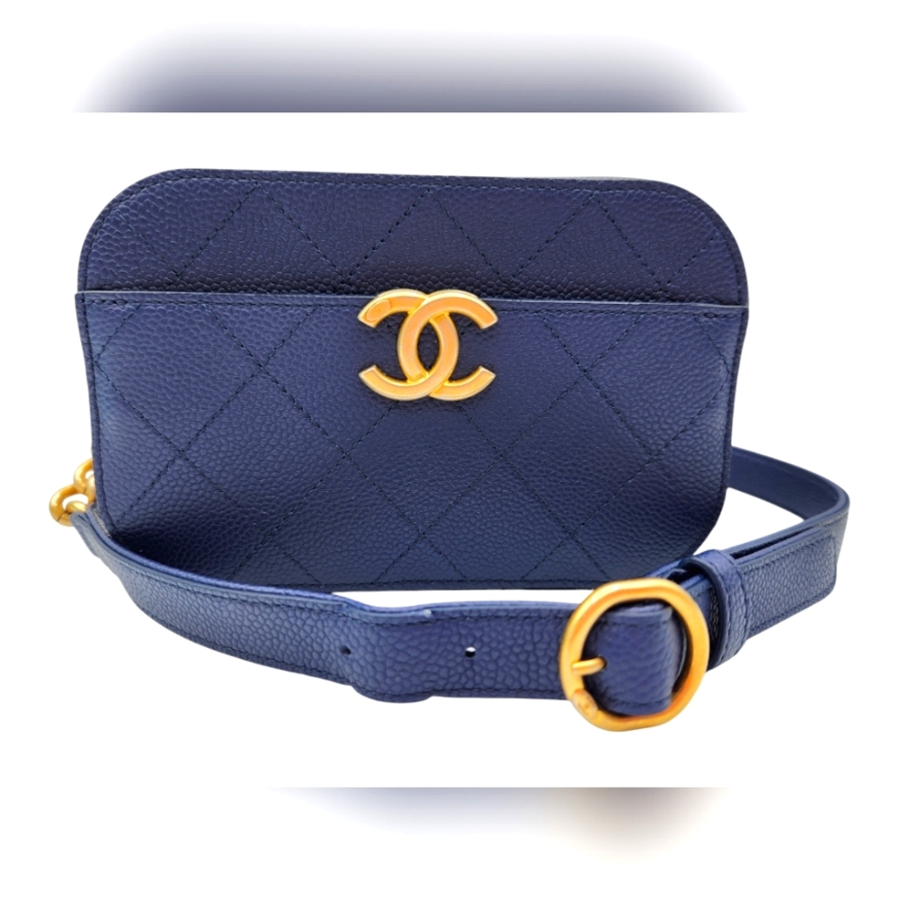 Chanel Caviar Quilted Affinity Belt Bag